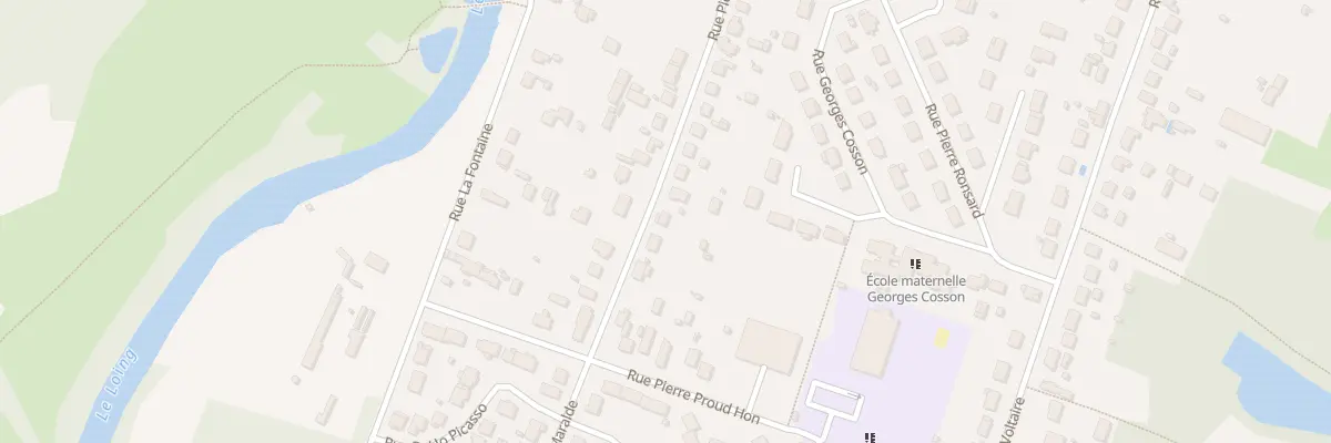 Plan du 5 Rue Pierre Brossolette à Châlette-sur-Loing