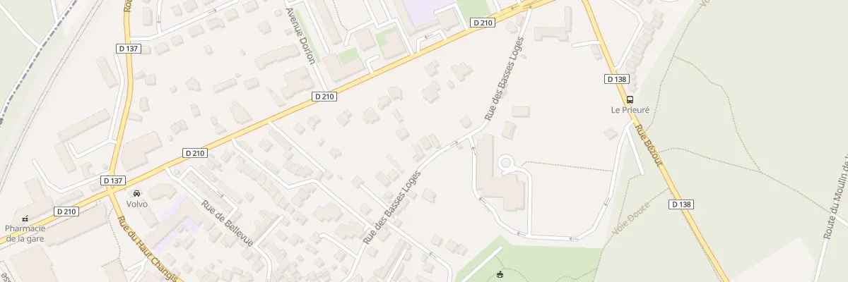Plan du 19 Rue des Basses-Loges à Avon