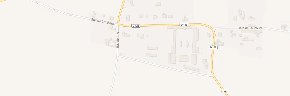 Plan du 5 Gr Grande Rue à Dancourt-Popincourt