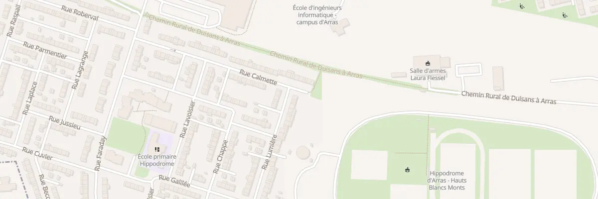 Plan du 48 Rue Lumière à Arras