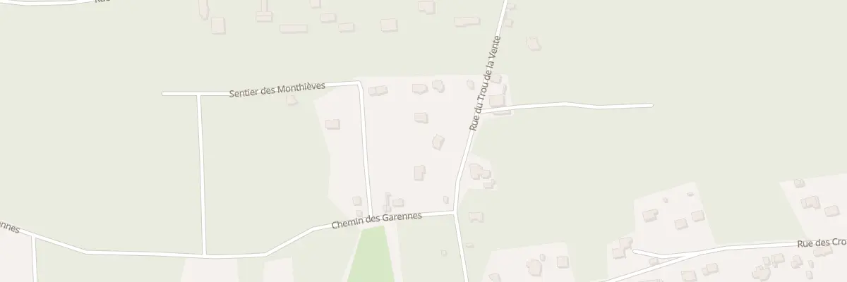 Plan du 25 Rue du Trou de la Vente à Montigny-sur-Loing
