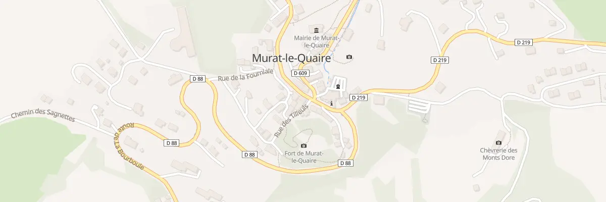 Plan du 5033 Rue des Tilleuls à Murat-le-Quaire
