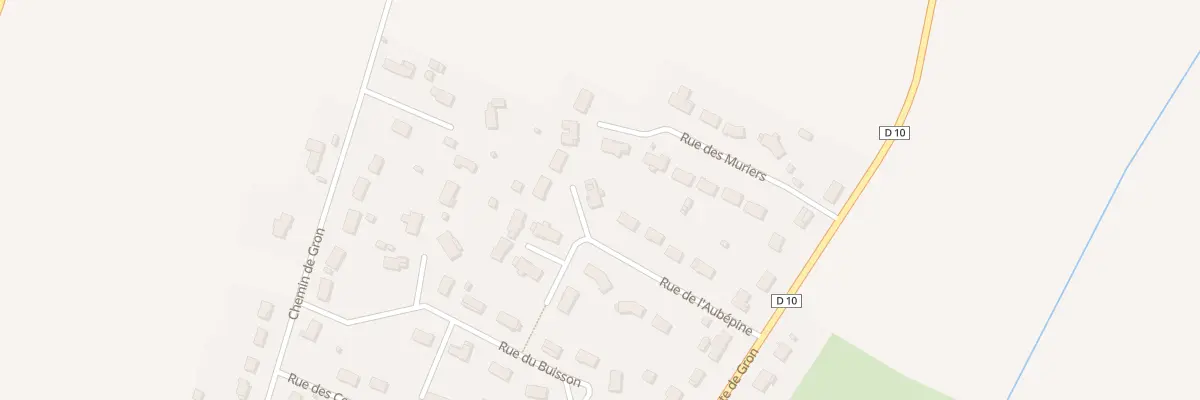 Plan du 9 Rue de l’Aubépine à Baugy