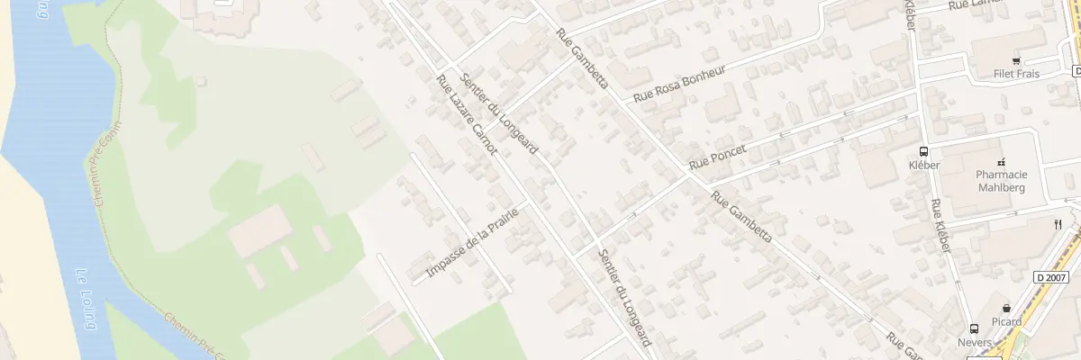 Plan du 29 Rue Lazare Carnot à Châlette-sur-Loing