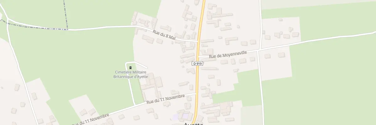 Plan du 18 Rue Nationale à Ayette
