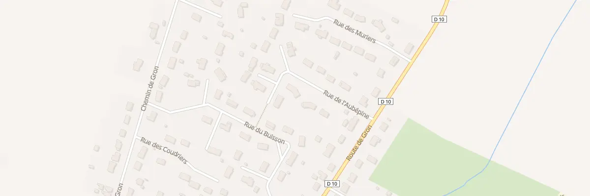 Plan du 6 Rue de l’Aubépine à Baugy