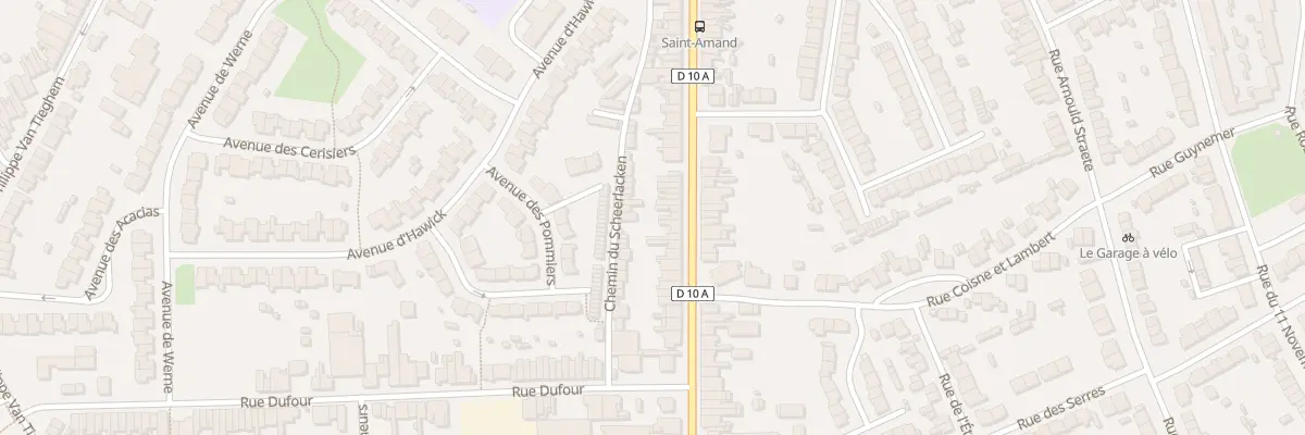 Plan du 72 Rue de la Gare à Bailleul