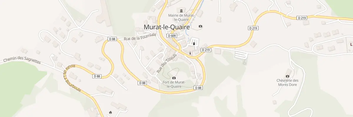 Plan du 5022 Rue des Tilleuls à Murat-le-Quaire