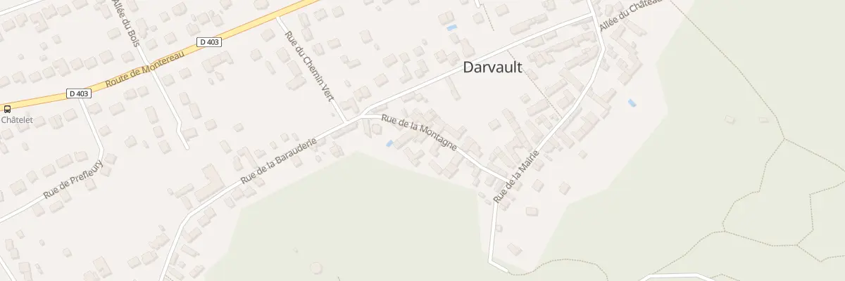 Plan du 8 Rue de la Montagne à Darvault