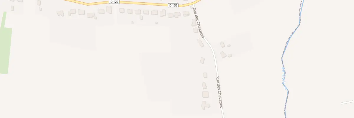 Plan du 152 Rue des Chavattes à La Couture