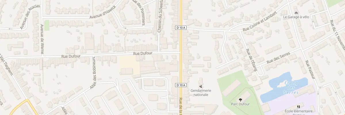 Plan du 102 Rue de la Gare à Bailleul