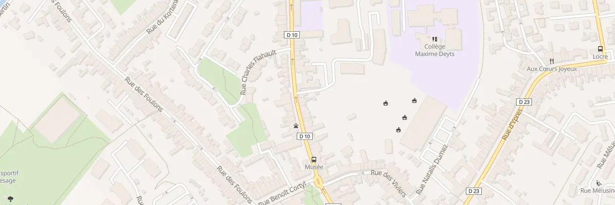 Plan du 38 Rue du Musée à Bailleul