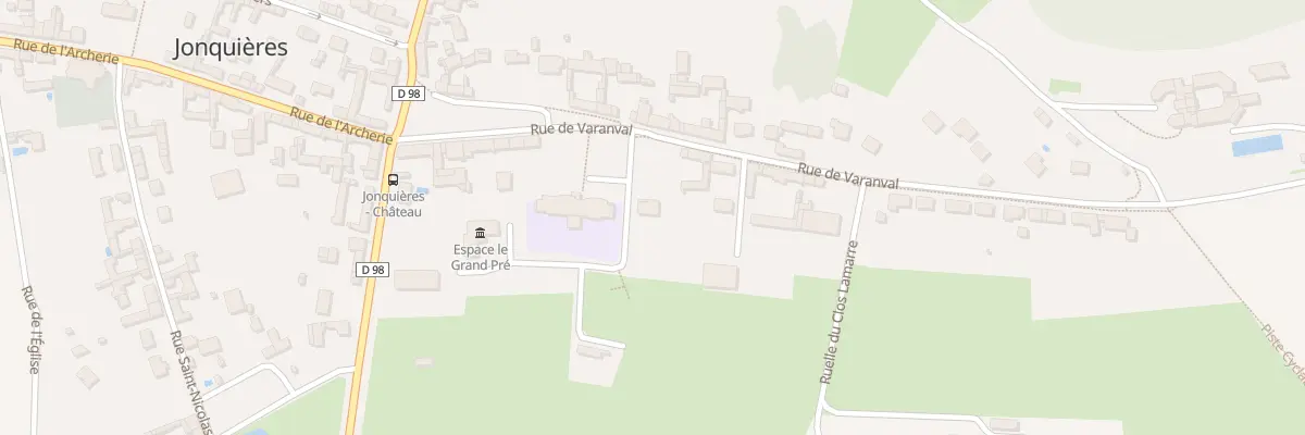 Plan du 15 Rue de Varanval à Jonquières