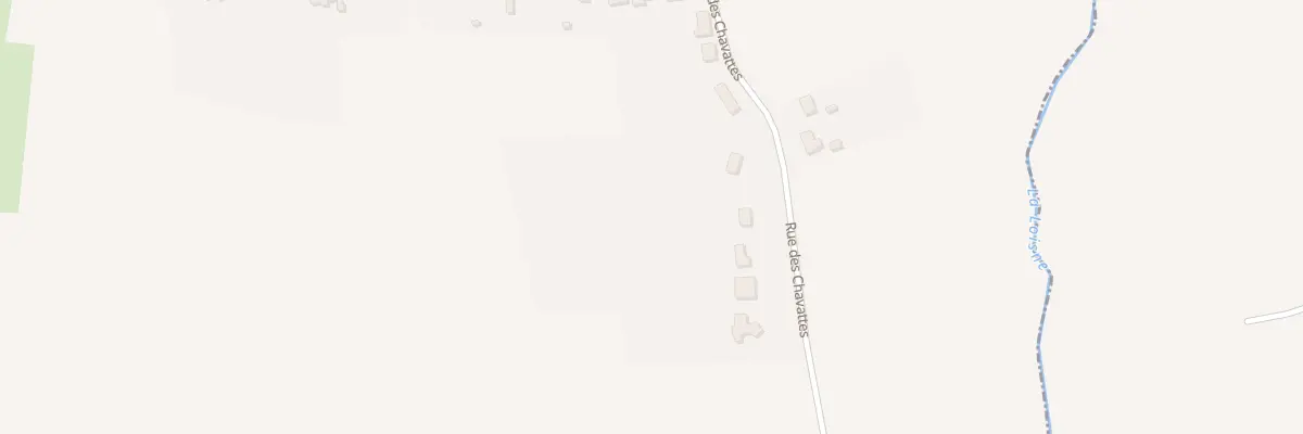 Plan du 184 Rue des Chavattes à La Couture