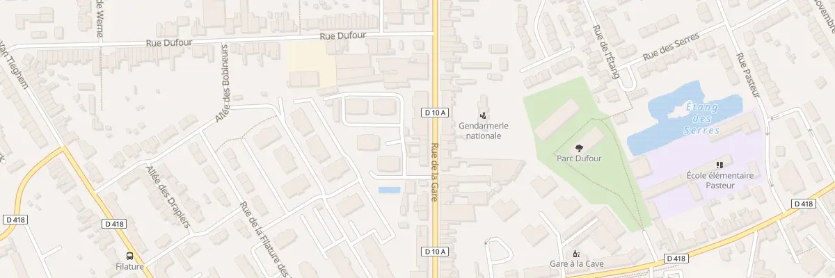 Plan du 126 Rue de la Gare à Bailleul