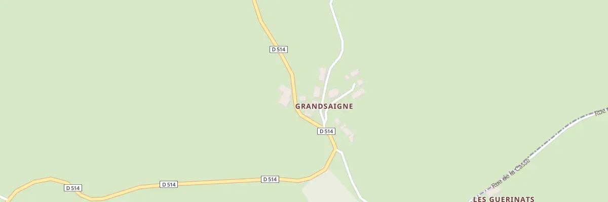 Plan du 5125A Grand Saigne à Virlet