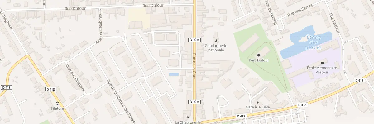 Plan du 132 Rue de la Gare à Bailleul