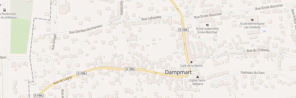 Plan du 26B Rue de Lagny à Dampmart