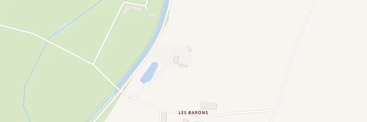 Plan du 115 Les Barons à Vernais
