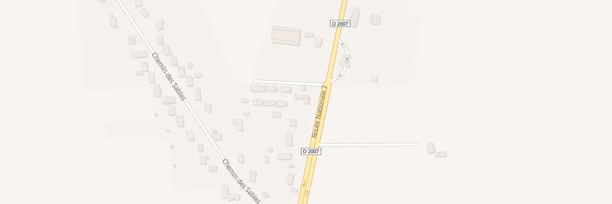 Plan du 78 Rte Nationale 7 à Solterre