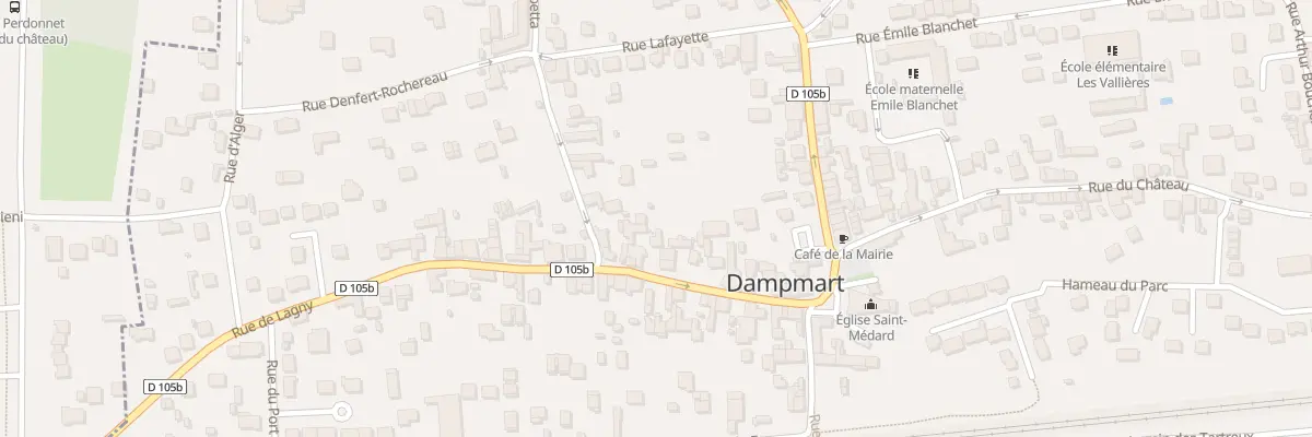Plan du 26 Rue de Lagny à Dampmart