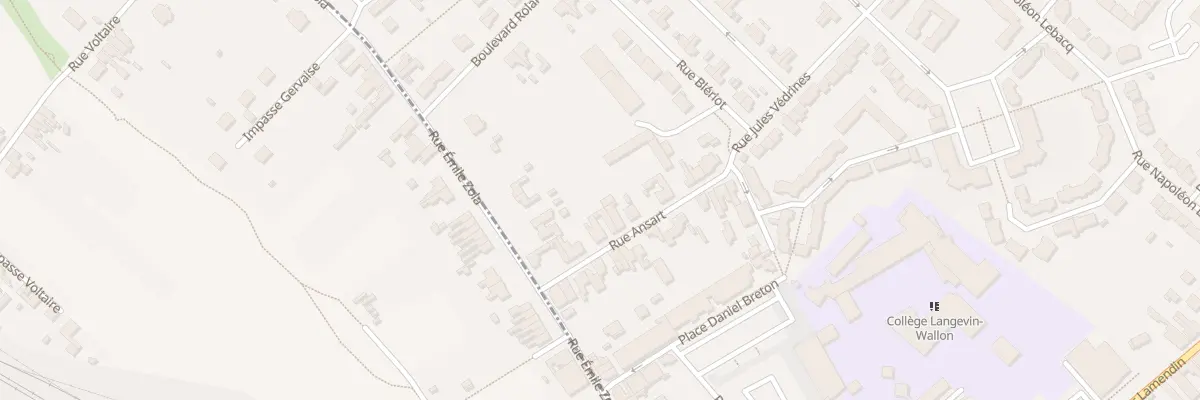 Plan du 24 Rue Emile Zola à Grenay