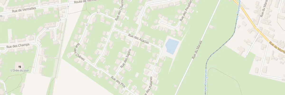 Plan du 10 Rue des Acacias à Noyelles-lès-Vermelles