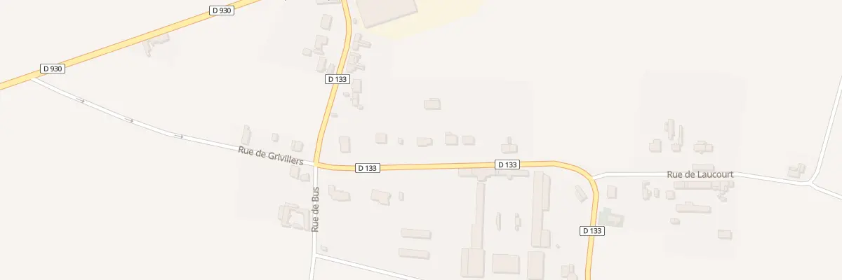 Plan du 18 Gr Grande Rue à Dancourt-Popincourt