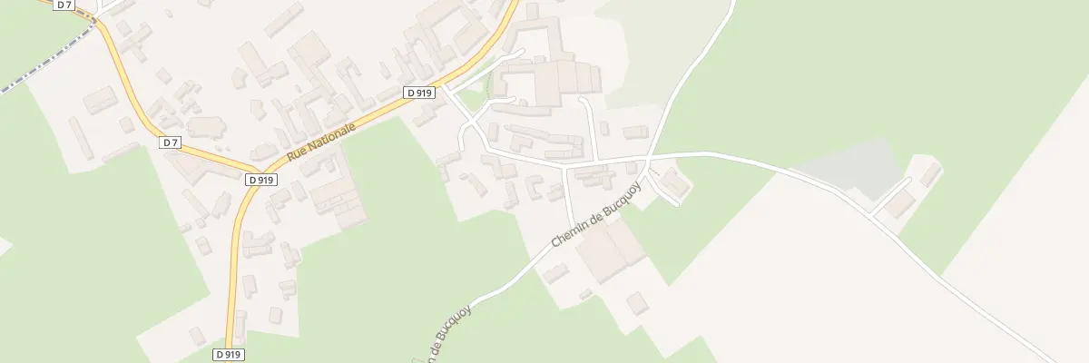 Plan du 10 Rue de Courcelles à Ayette