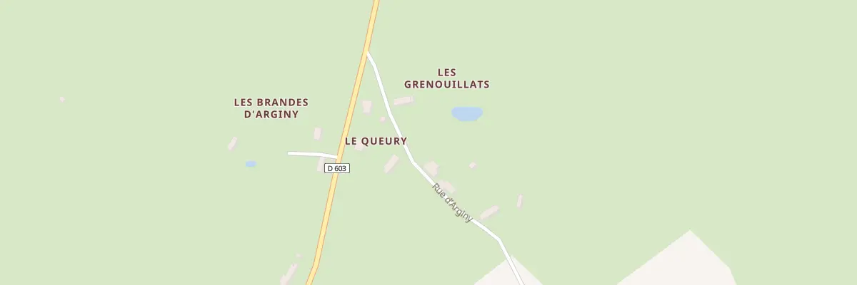 Plan du 1 Rue d’Arginy à Bizeneuille