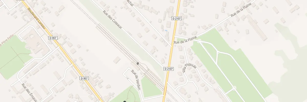 Plan du 4 Rue des Coteaux à Briare