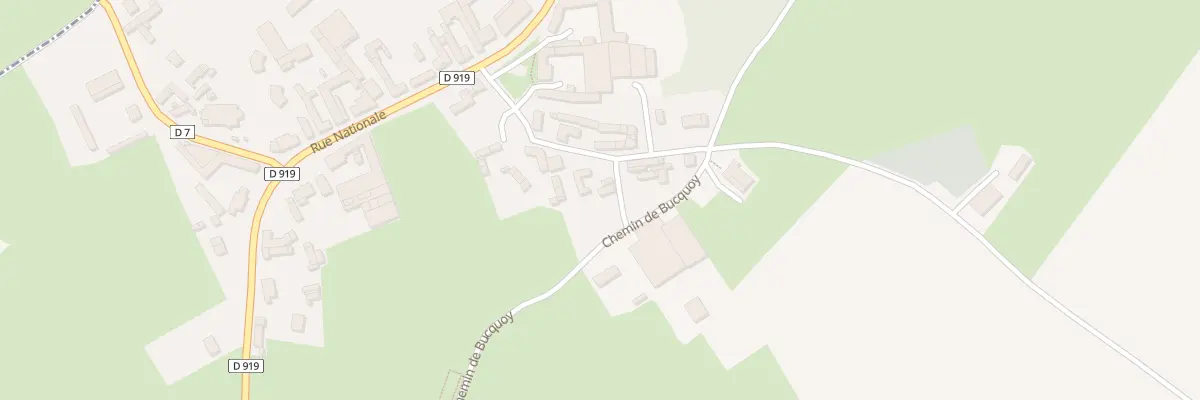 Plan du 12 Rue de Courcelles à Ayette