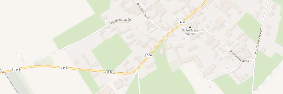 Plan du 11 Rue de Blairville à Ficheux