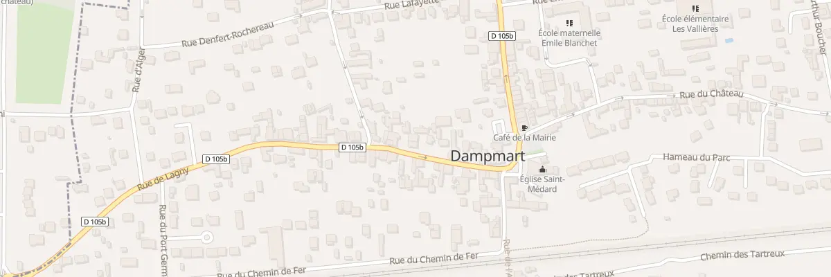 Plan du 22B Rue de Lagny à Dampmart