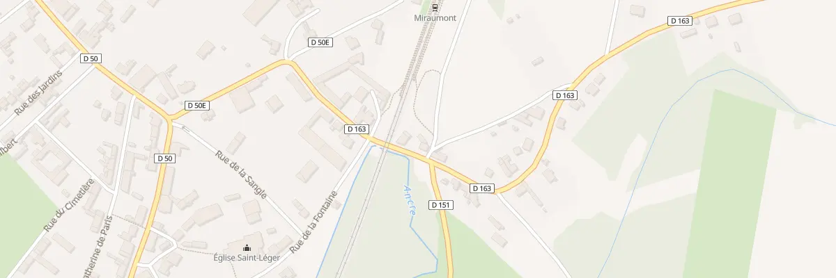 Plan du 9 Rue des Sources à Miraumont