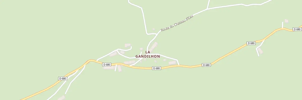 Plan du 5058 La Gandilhon à Lavigerie