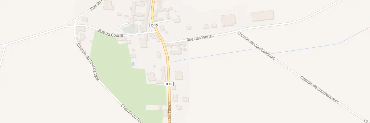 Plan du 5 Rue des Vignes à Biermont