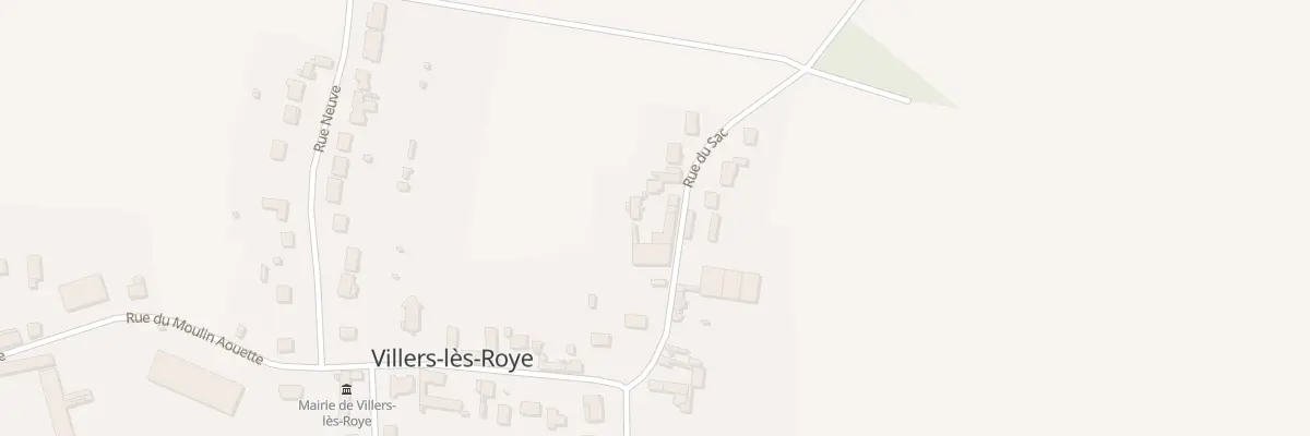 Plan du 3 Rue du Sac à Villers-lès-Roye