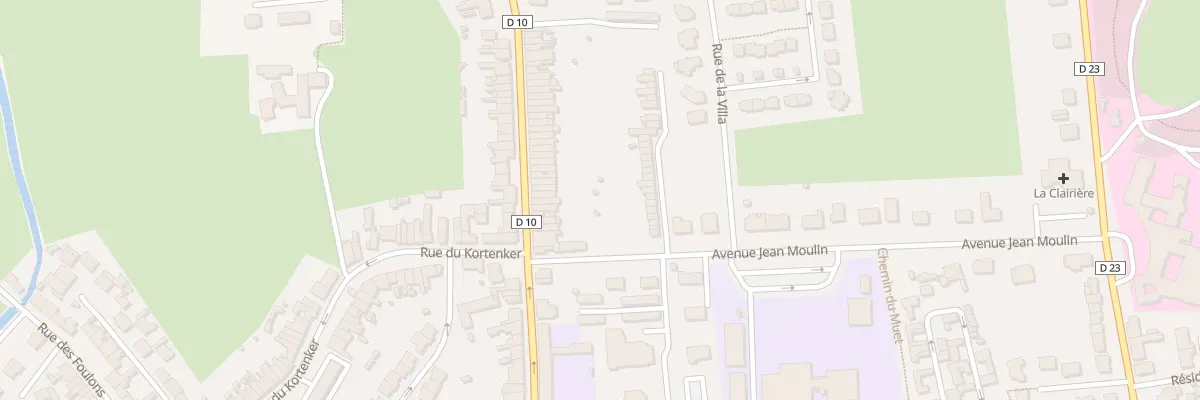 Plan du 90 Rue du Musée à Bailleul
