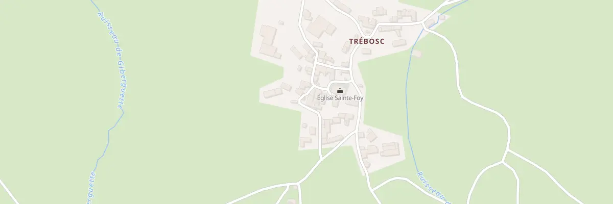 Plan du 5303 Trébosc à Montrozier
