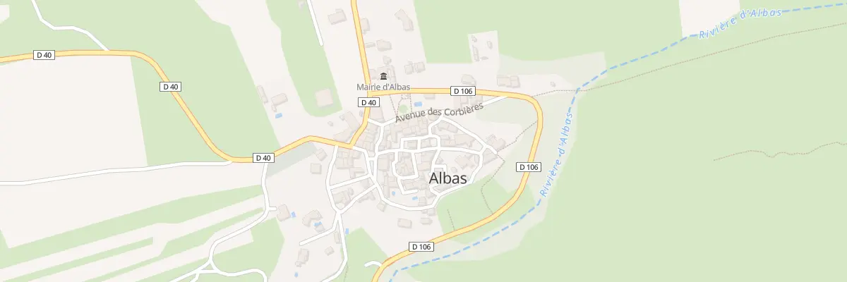 Plan du 2 Vc Lo Rapalhon à Albas