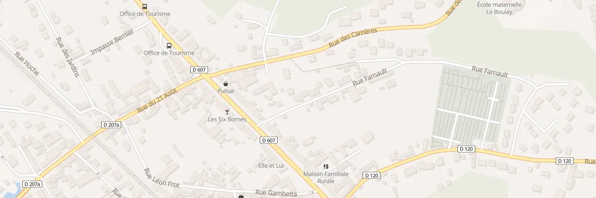 Plan du 1A Rue Farnault à Souppes-sur-Loing