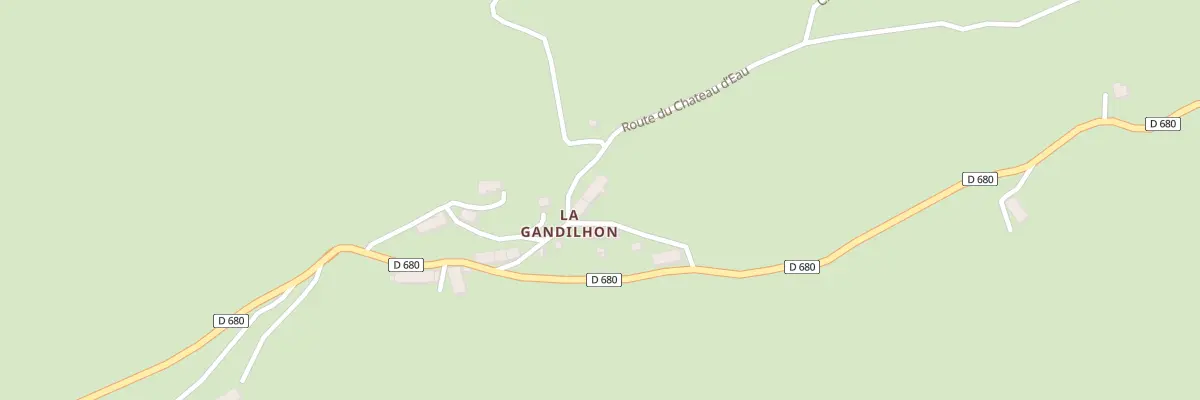 Plan du 5057 La Gandilhon à Lavigerie