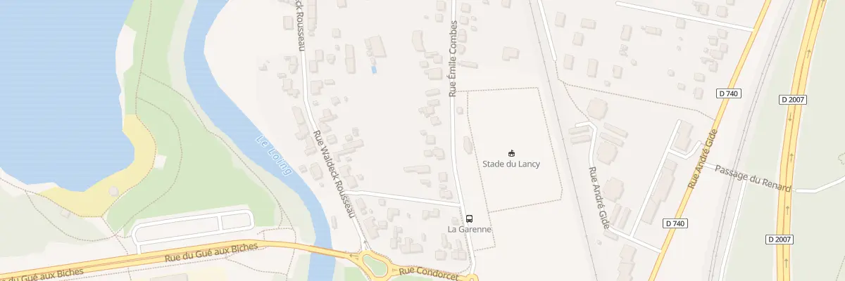 Plan du 11 Rue Emile Combes à Châlette-sur-Loing