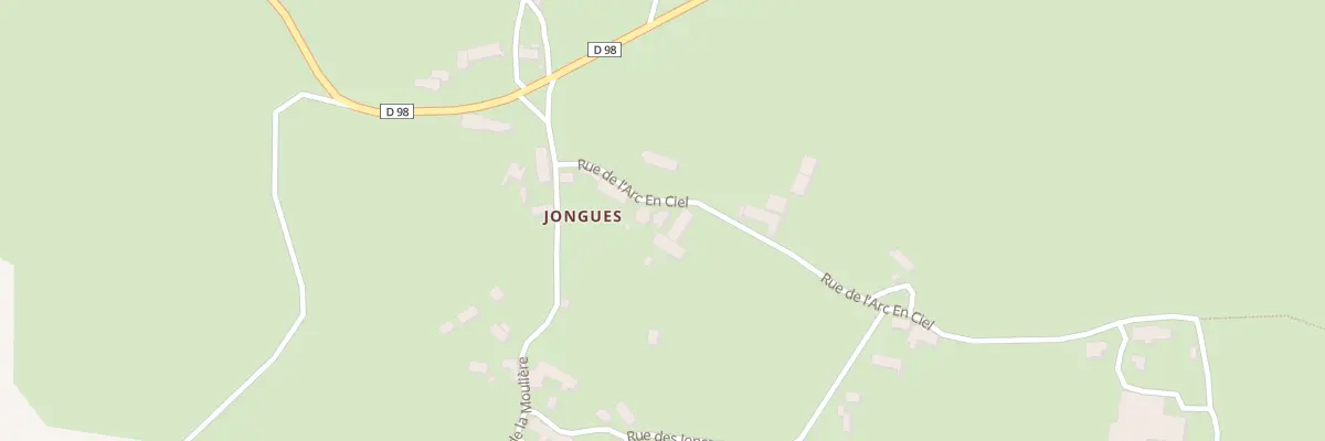 Plan du 5303 Jongues à Brommat
