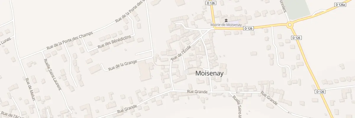 Plan du 18 Rue de l’Ecole à Moisenay