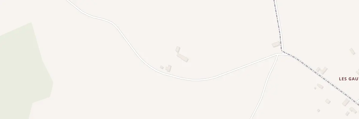 Plan du 2 Les Gauthiers à Santranges