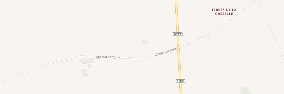 Plan du 100 Che de Sorny à Mormant-sur-Vernisson