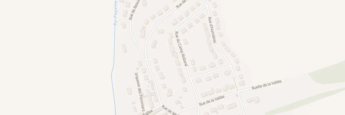 Plan du 19 Rue du Camp Rolland à Lachelle