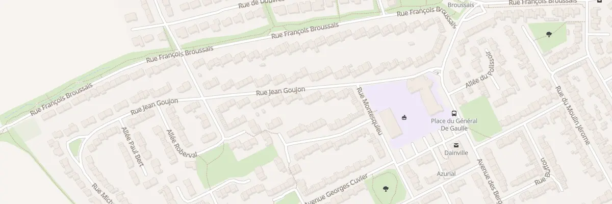 Plan du 16 Rue Jean Goujon à Dainville
